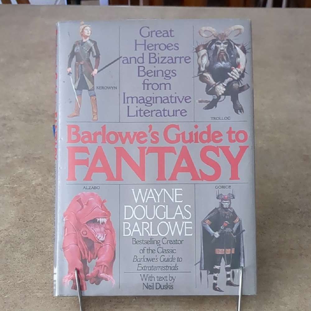 Barlowe's Guide to Fantasy Hardcover Book